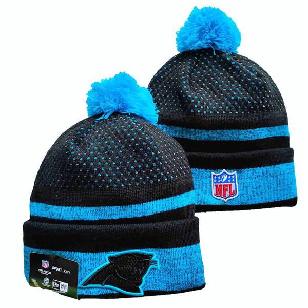 Carolina Panthers knit Hats 024